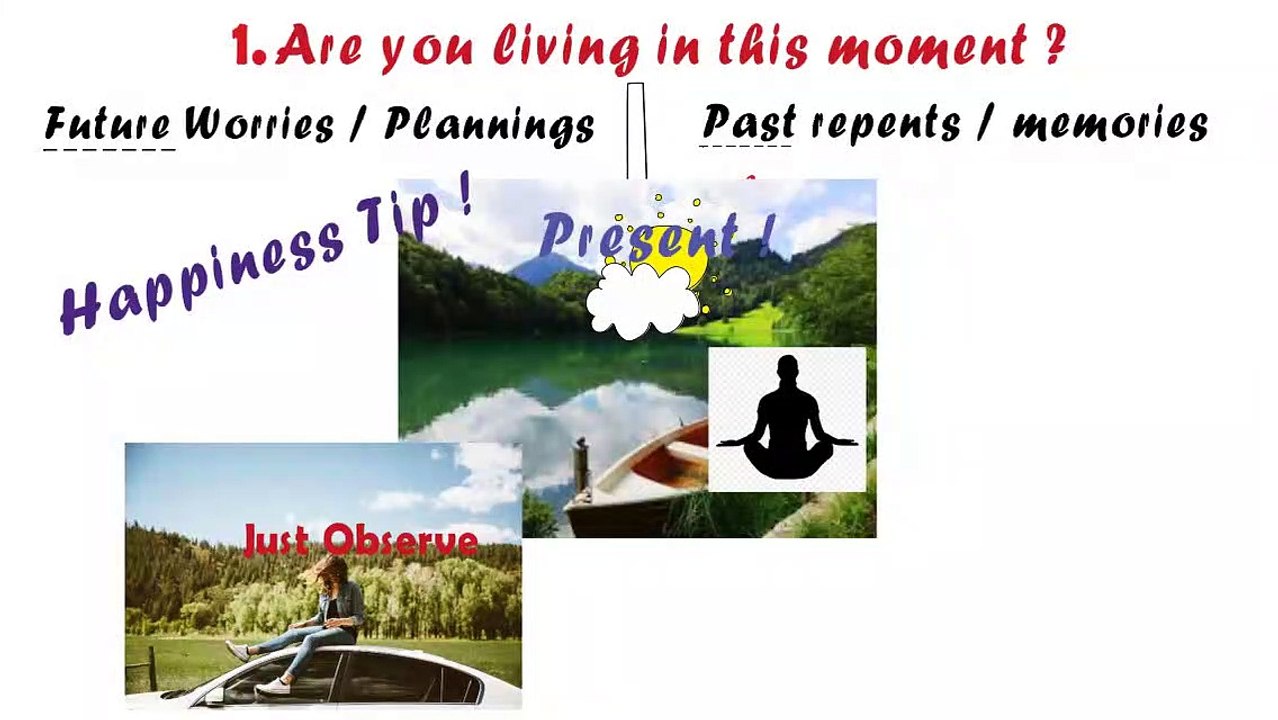 सच्ची ख़ुशी के आसान तरीके | How to be happy | Its simple to be happy