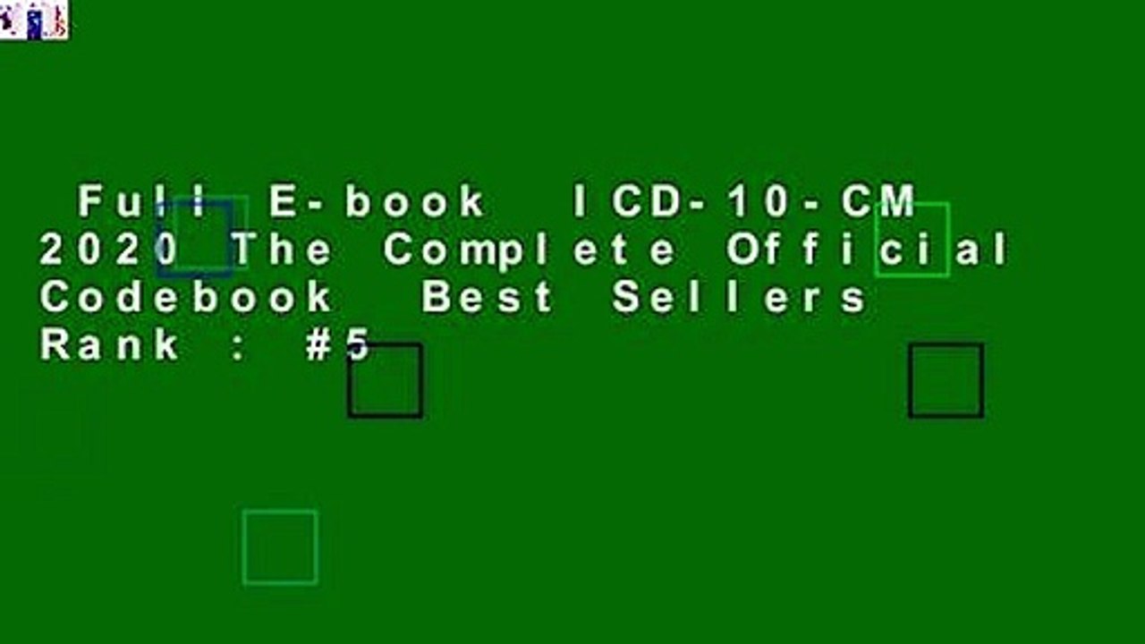 Full E-book  ICD-10-CM 2020 The Complete Official Codebook  Best Sellers Rank : #5