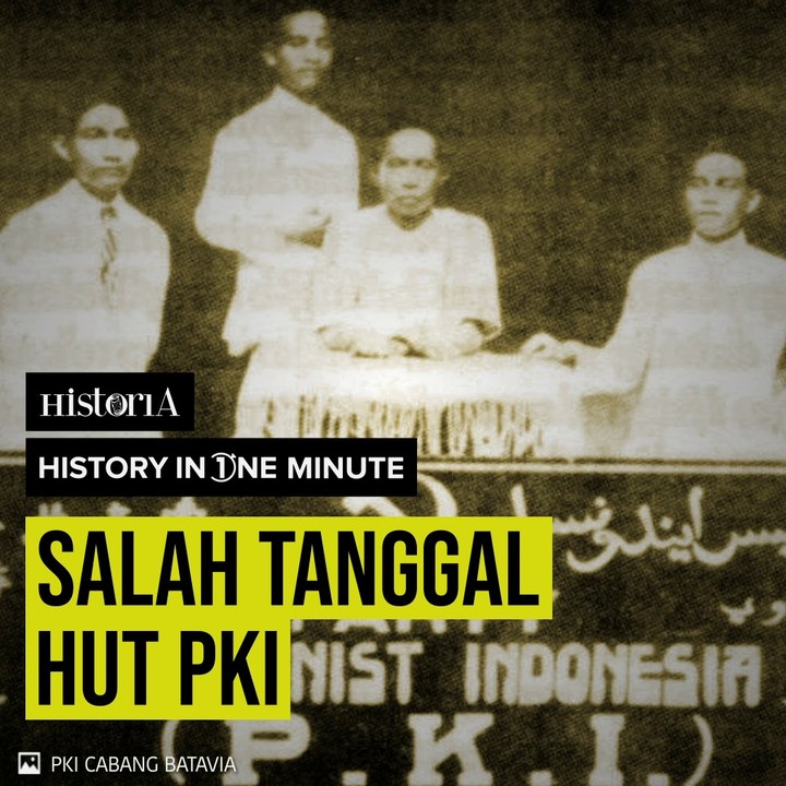 Salah Tanggal HUT PKI