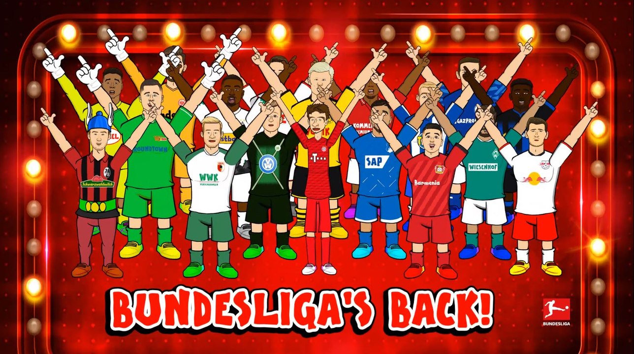 Bundesliga's Back Boy Band, powered by 442oons