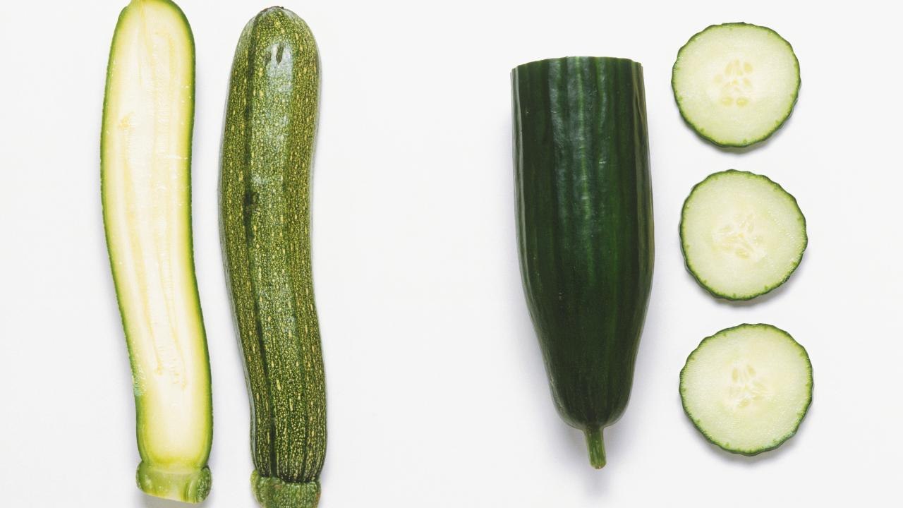 The Difference Between Cucumber and Zucchini