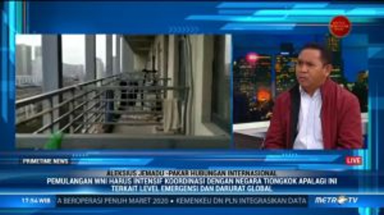 Persiapan Pemulangan WNI dari Tiongkok