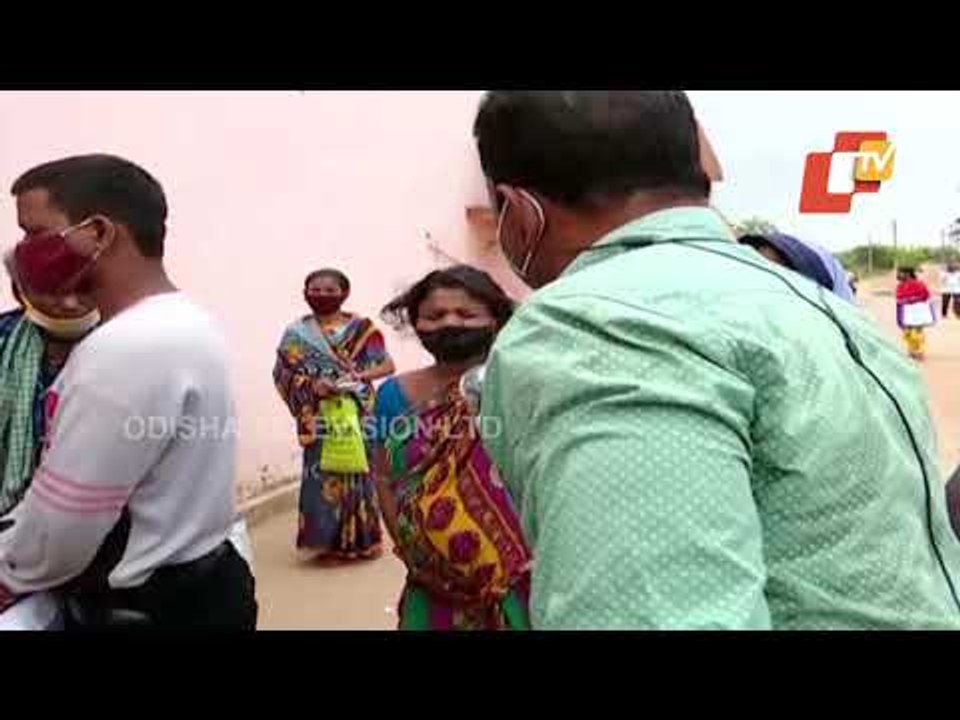 Tension Erupts At Khordha DHH Over Non Availability Of COVID Testing Kit