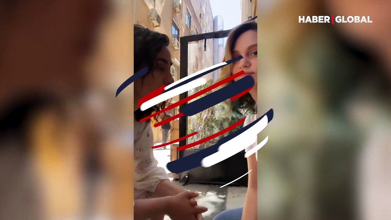 Farah Zeynep Abdullah, Masumlar Apartmanı setinden paylaştı: Çekmeyin kardeşim!