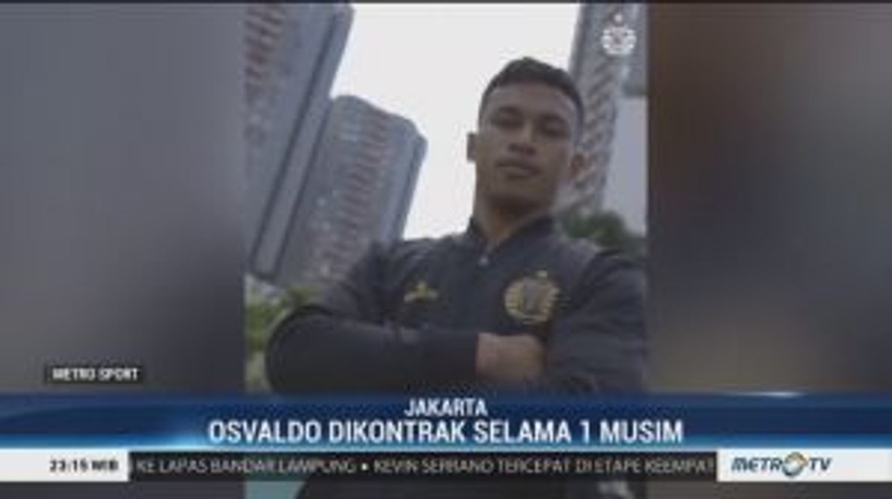 Persija Kontrak Osvaldo Haay Selama Satu Musim