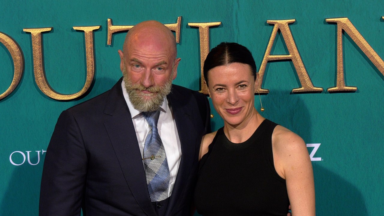 Graham McTavish, Garance Dore STARZ “Outlander” Season 5 World Premiere Red Carpet