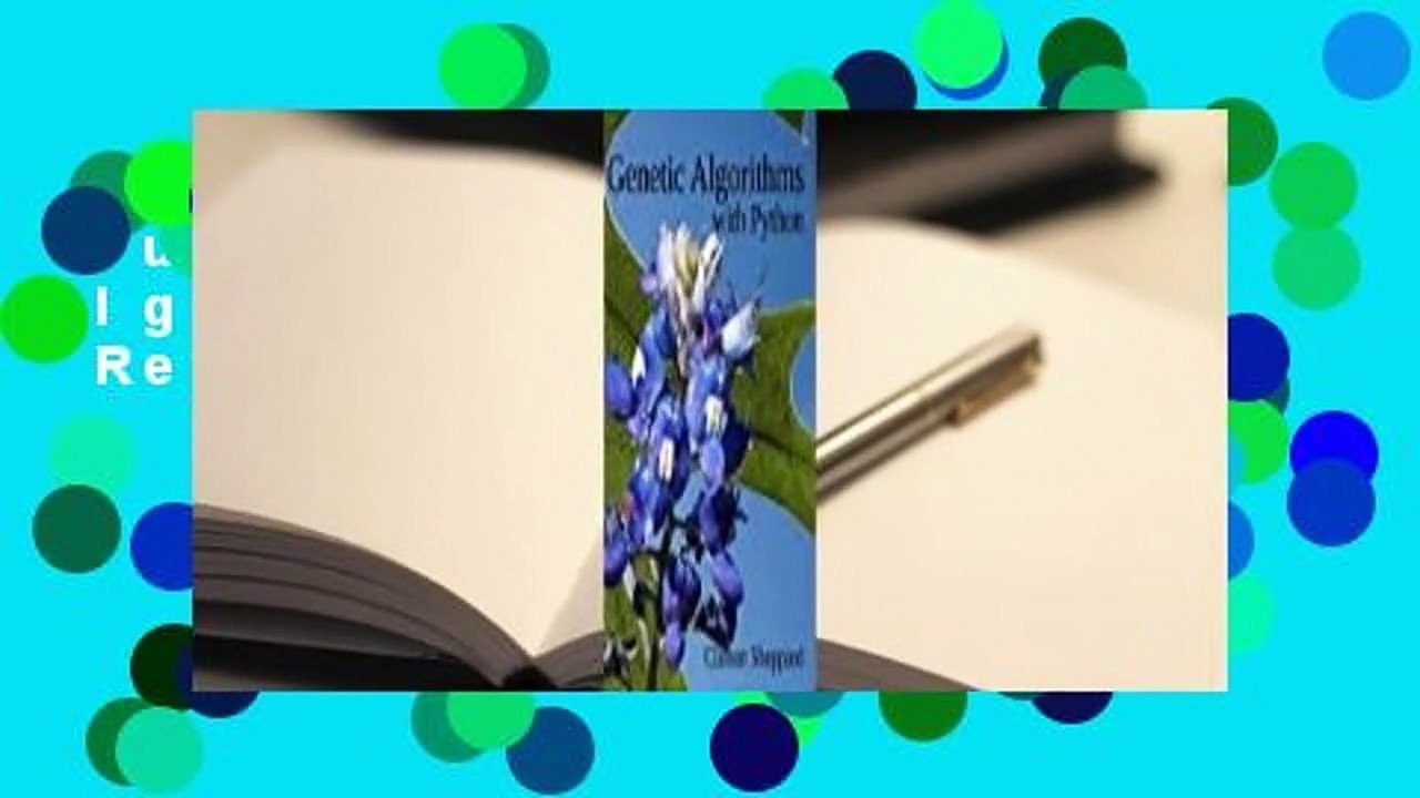 Full version  Genetic Algorithms with Python  Review