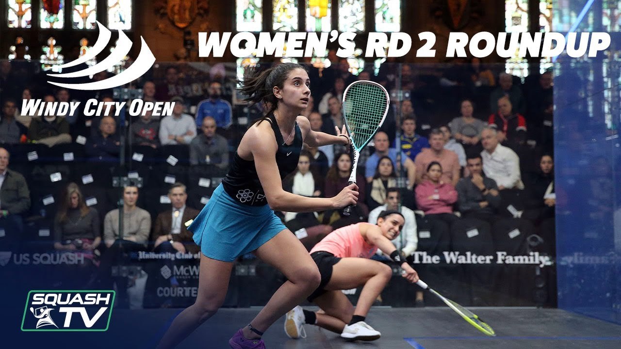 Squash: Windy City Open 2020 - Women's Rd 2 Roundup