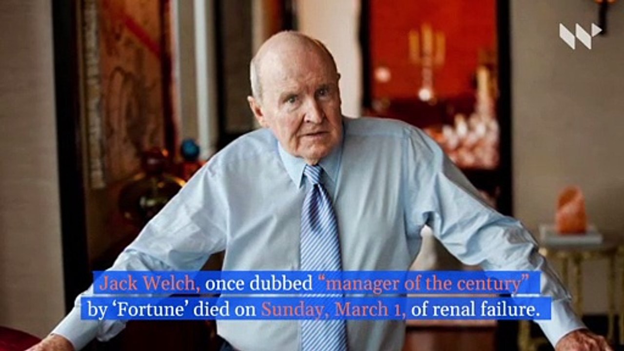 Former CEO of General Electric, Jack Welch, Dead at 84