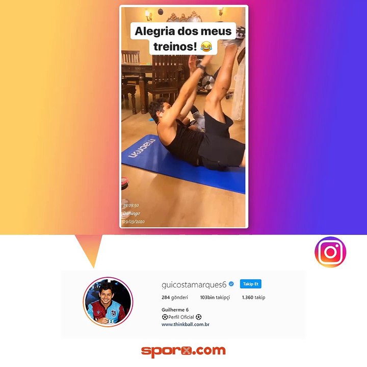 Guilherme'nin karantina günlüğü