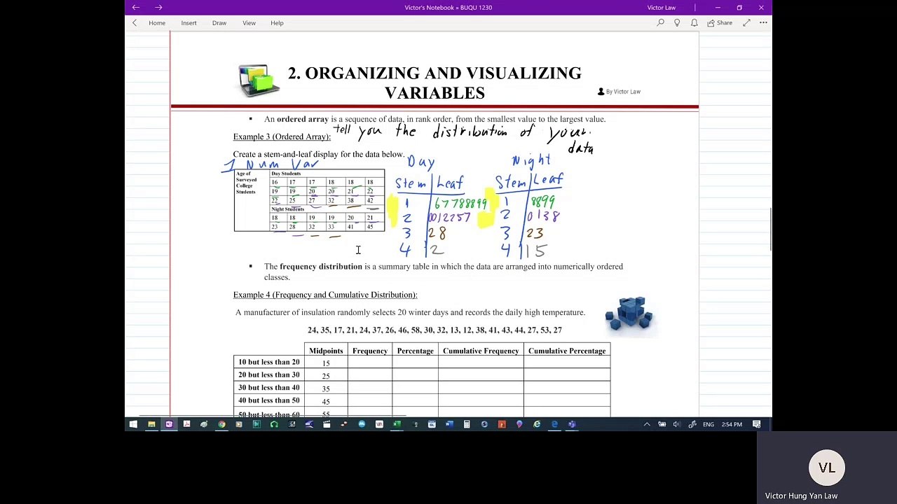 Organizing and Visualizing Variables 004