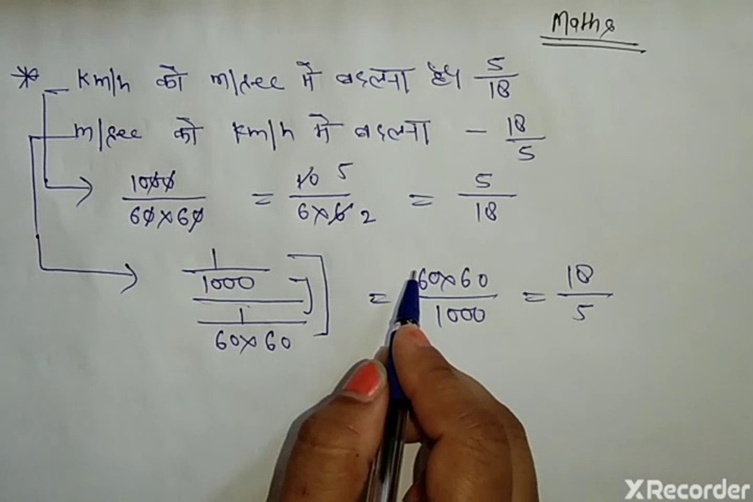 Time,Speed and Distance/Shortcut Method and Special Trick/Important Points/Maths for All Competitive Exams