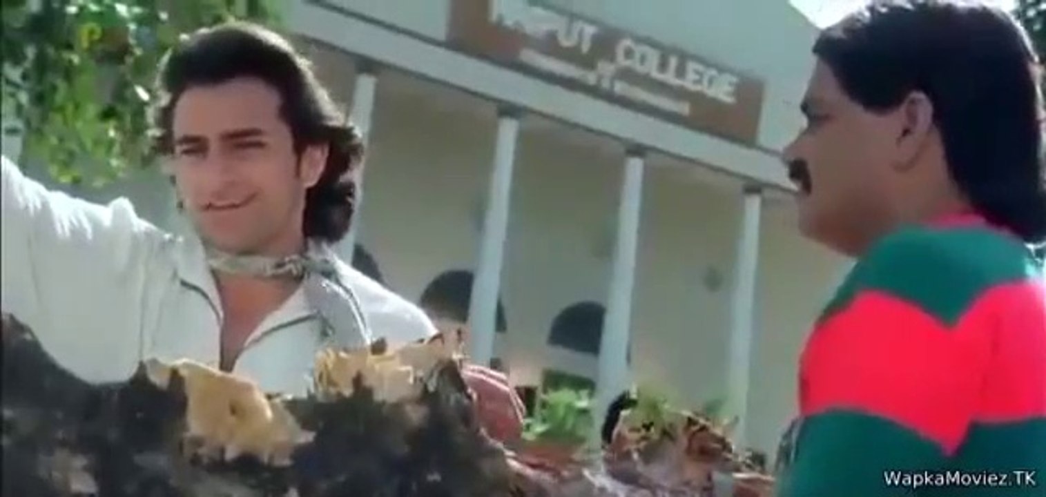 _SAIF SURPRISE TO SEE KAJOL___ HAMESHA MOVIE SCENE ( 306 X 640 )