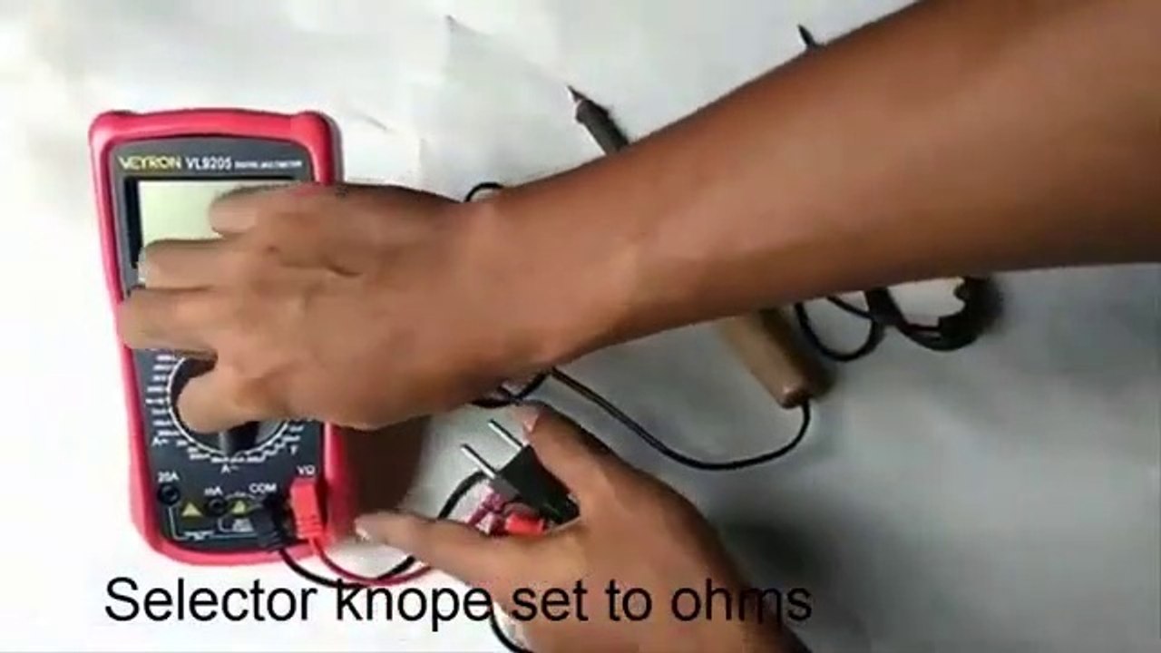 Cheak soldering iron with multimeter bangla