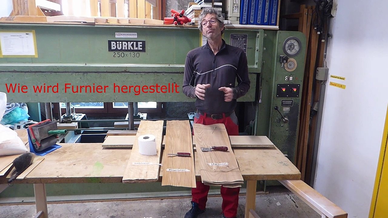 Video Furnier kurz erklärt