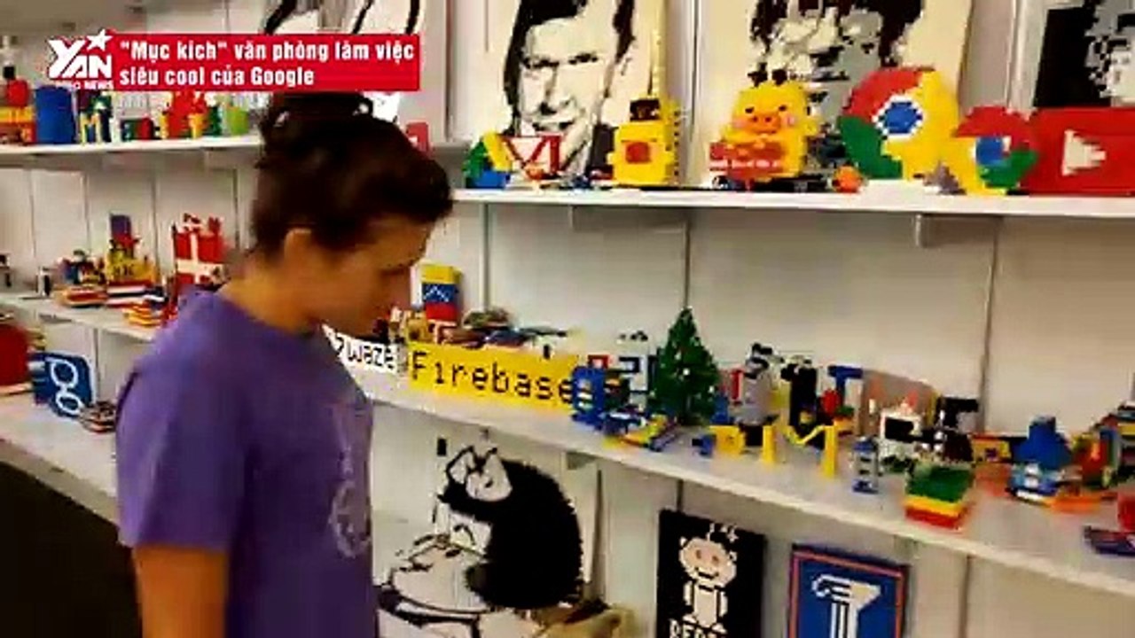 văn phòng làm việc siêu cool của GG