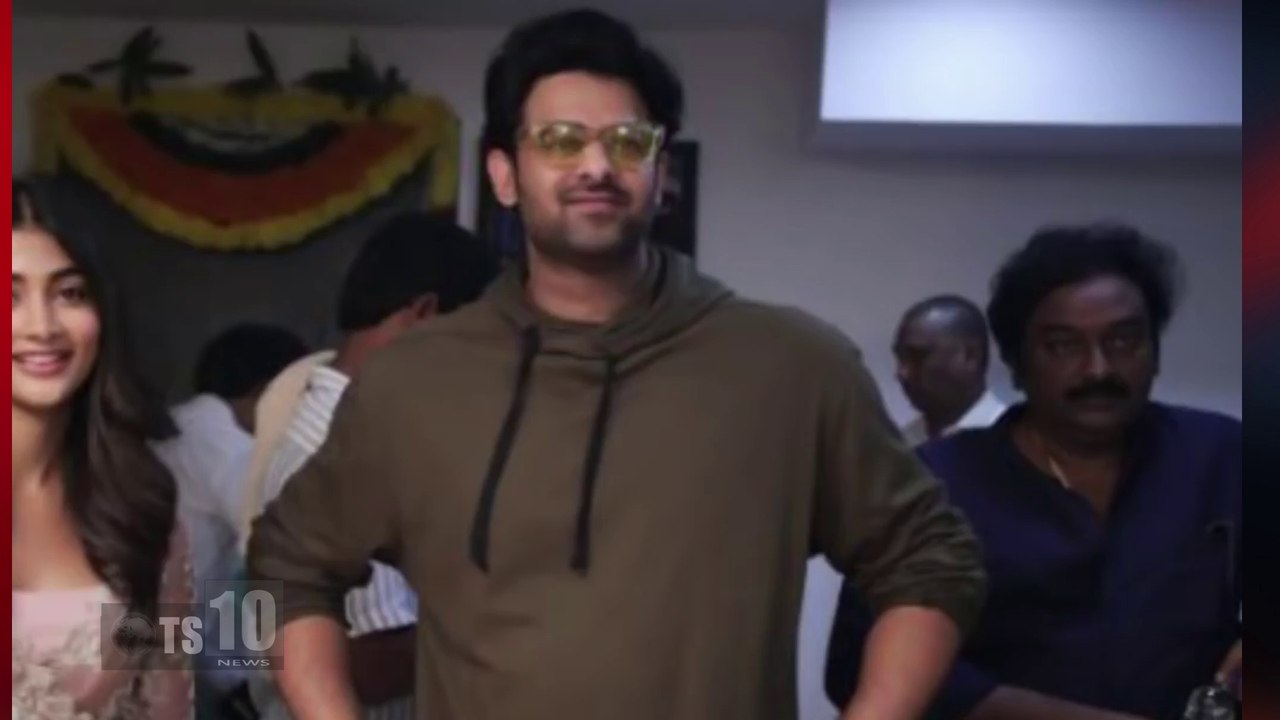 #Prabhas 20 Movie Opening  Prabhas  Pooja Hedge  Director Radhaa_ts10news