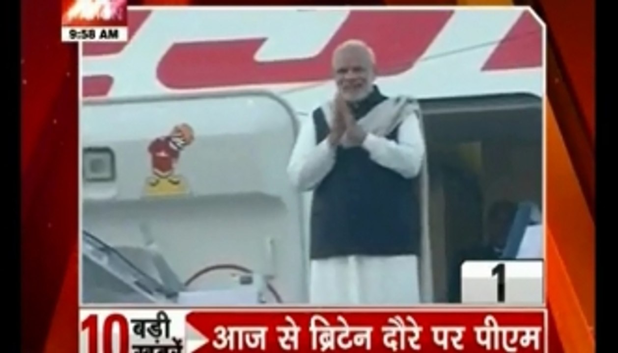 Modi first PM in a decade to visit UK