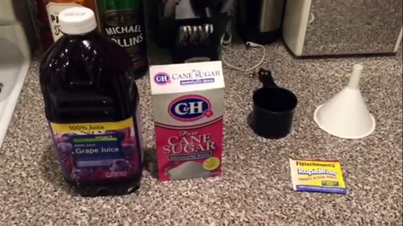 Simplest way to make booze at home