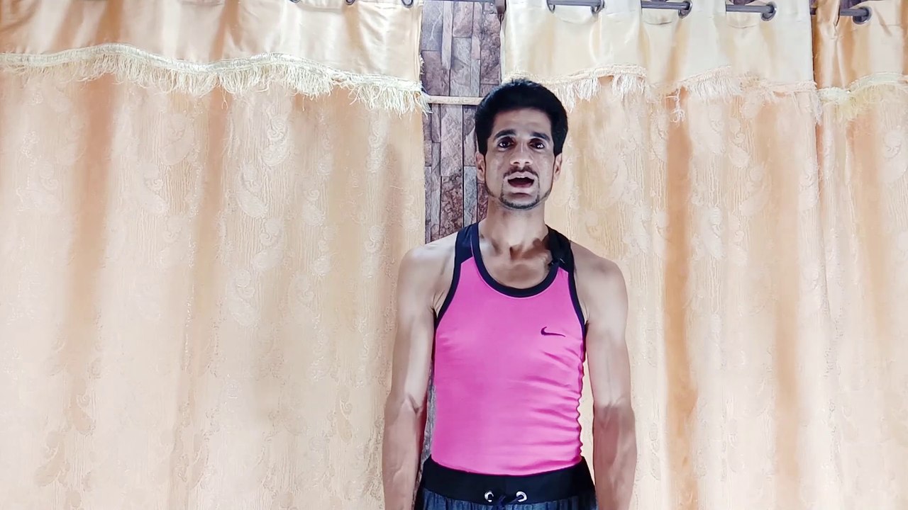 forward bend technique/ Urdu/Hindi