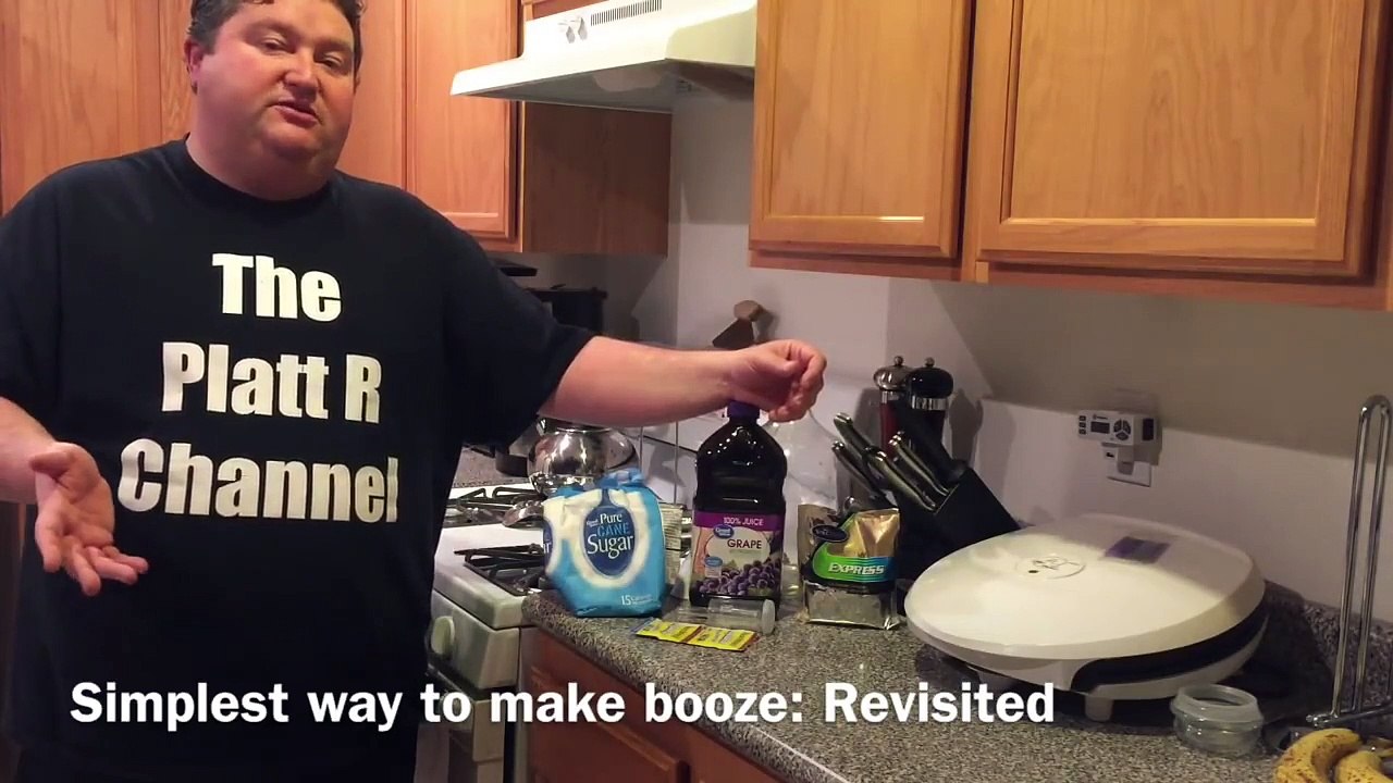 Simplest way to make booze- Revisited