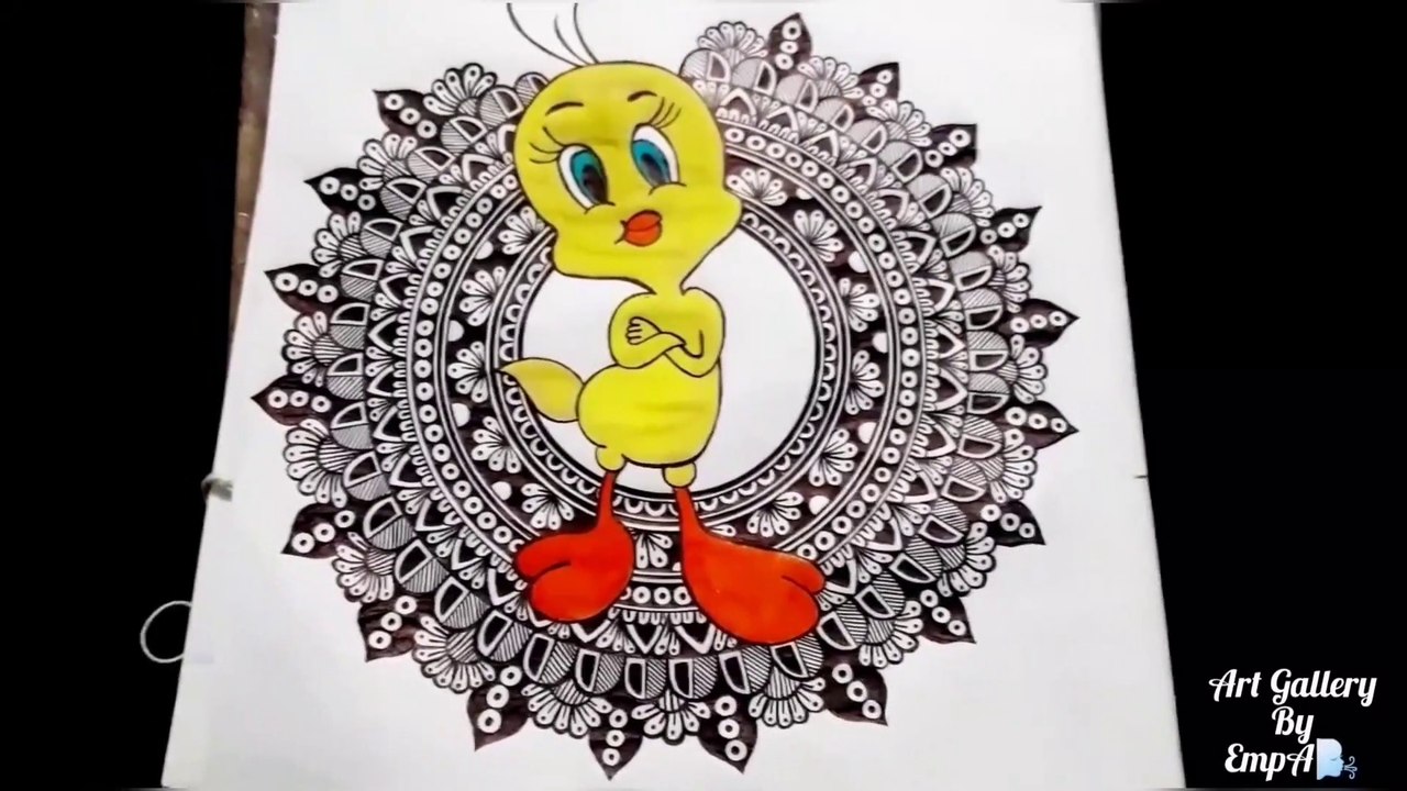 Mandala Art Step by step❤