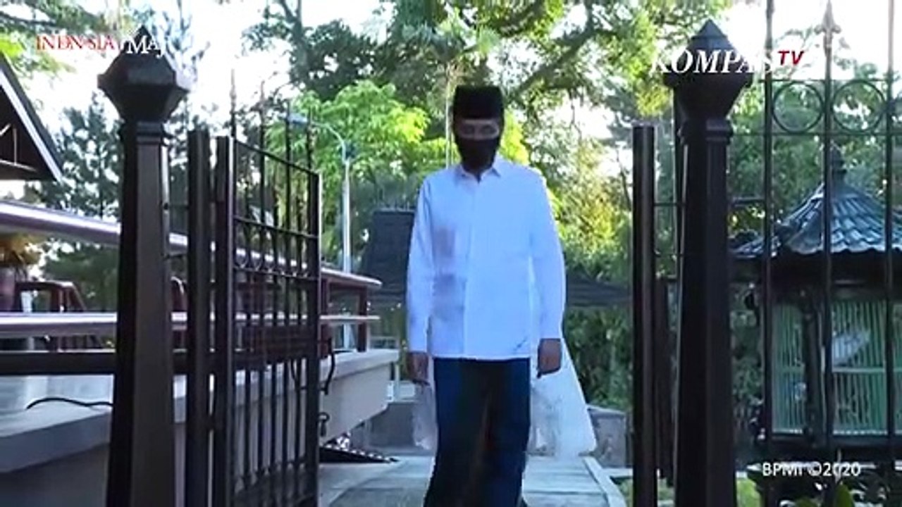 Presiden Jokowi Melaksanakan Sholat Idul Fitri dan Lebaran di Istana Bogor