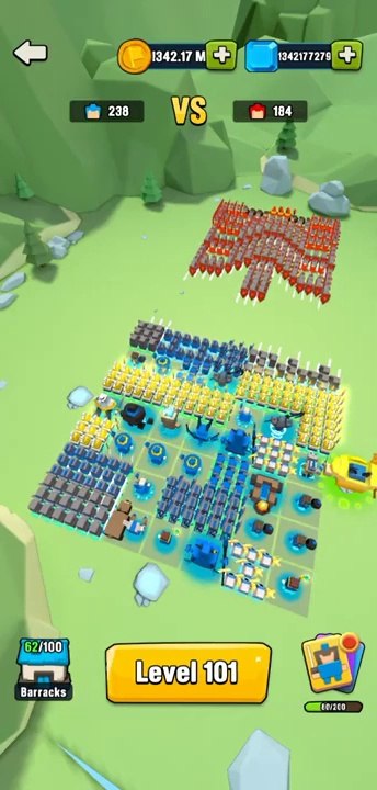 10 Minutes and 50 Wars Challenge - Level 100-150 - Art of War Legions