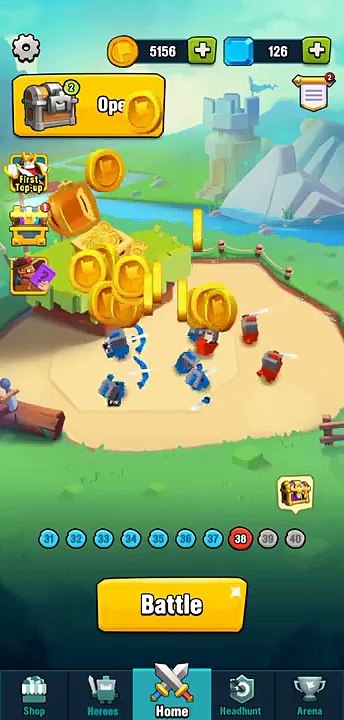 Won 20+ wars without losing in this game - Hero Unlocked - Art of War Gameplay 2020