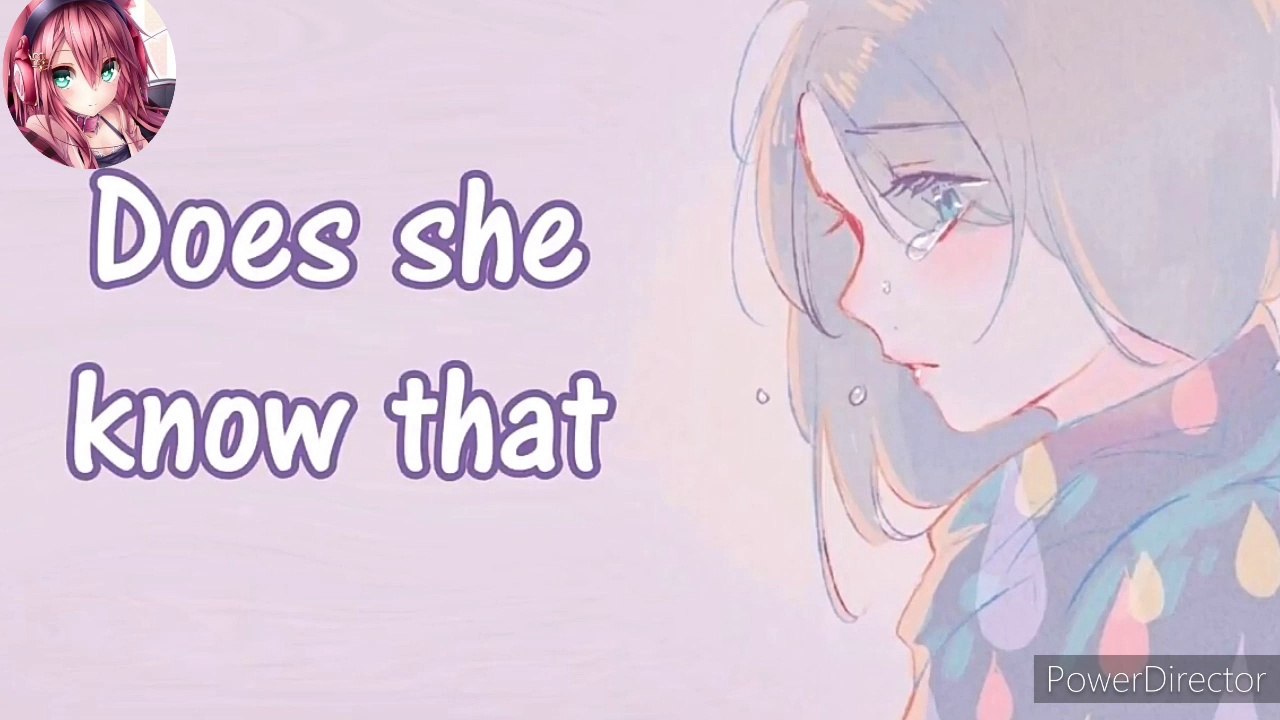 Nightcore - Does_She_know _(lyrics) | Nightcore lyrics video
