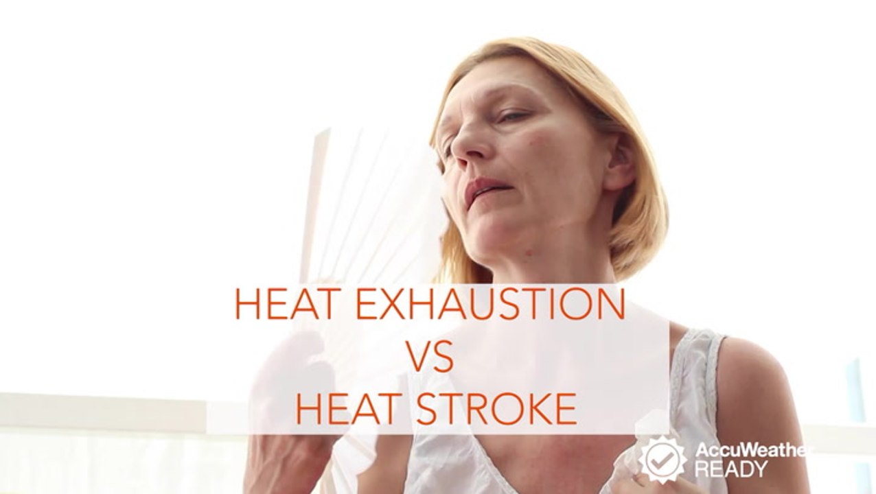 The difference between heat exhaustion and heatstroke