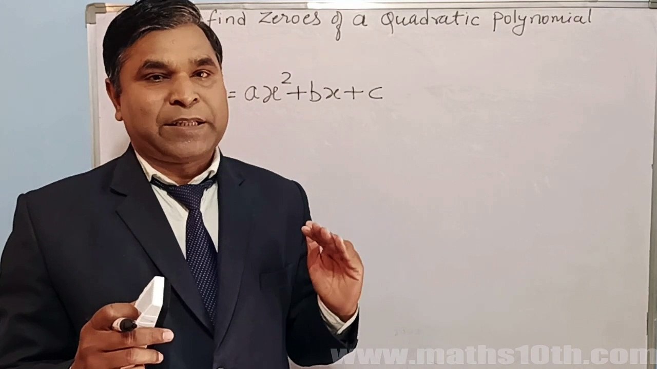 Finding Zeroes of quadratic Polynomials