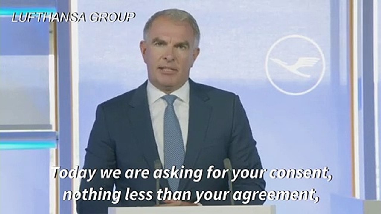 Lufthansa's fate in the hands of shareholders says CEO