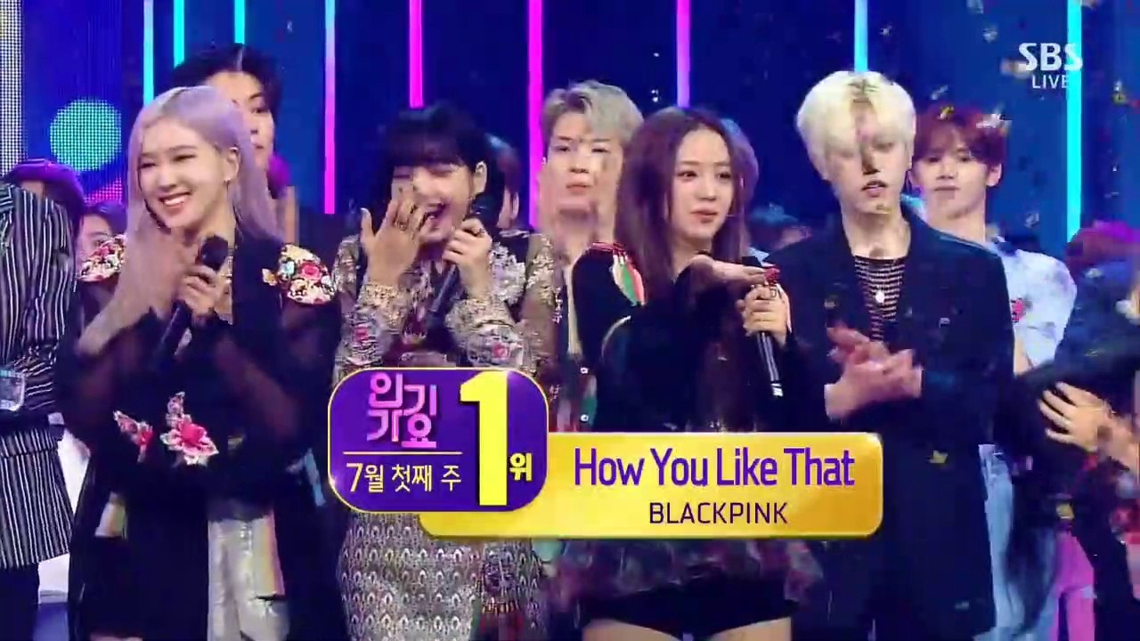 BLACKPINK - 'HOW YOU LIKE THAT' First Win at SBS Inkigayo (2020.07.05)