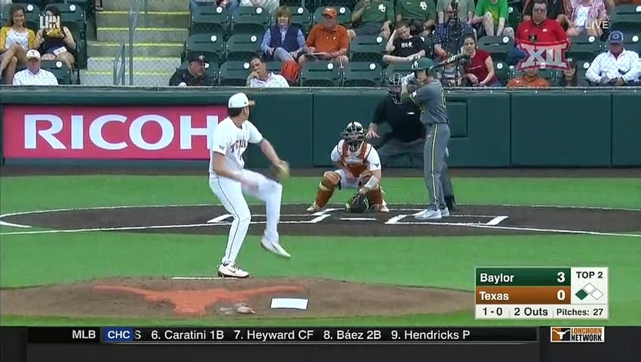 Baylor vs Texas Baseball Highlights - Apr. 6