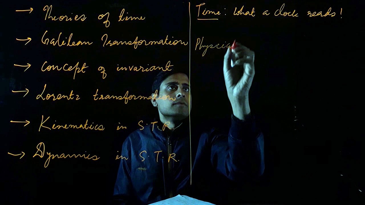 Special Relativity Lecture-01-Introduction to the course