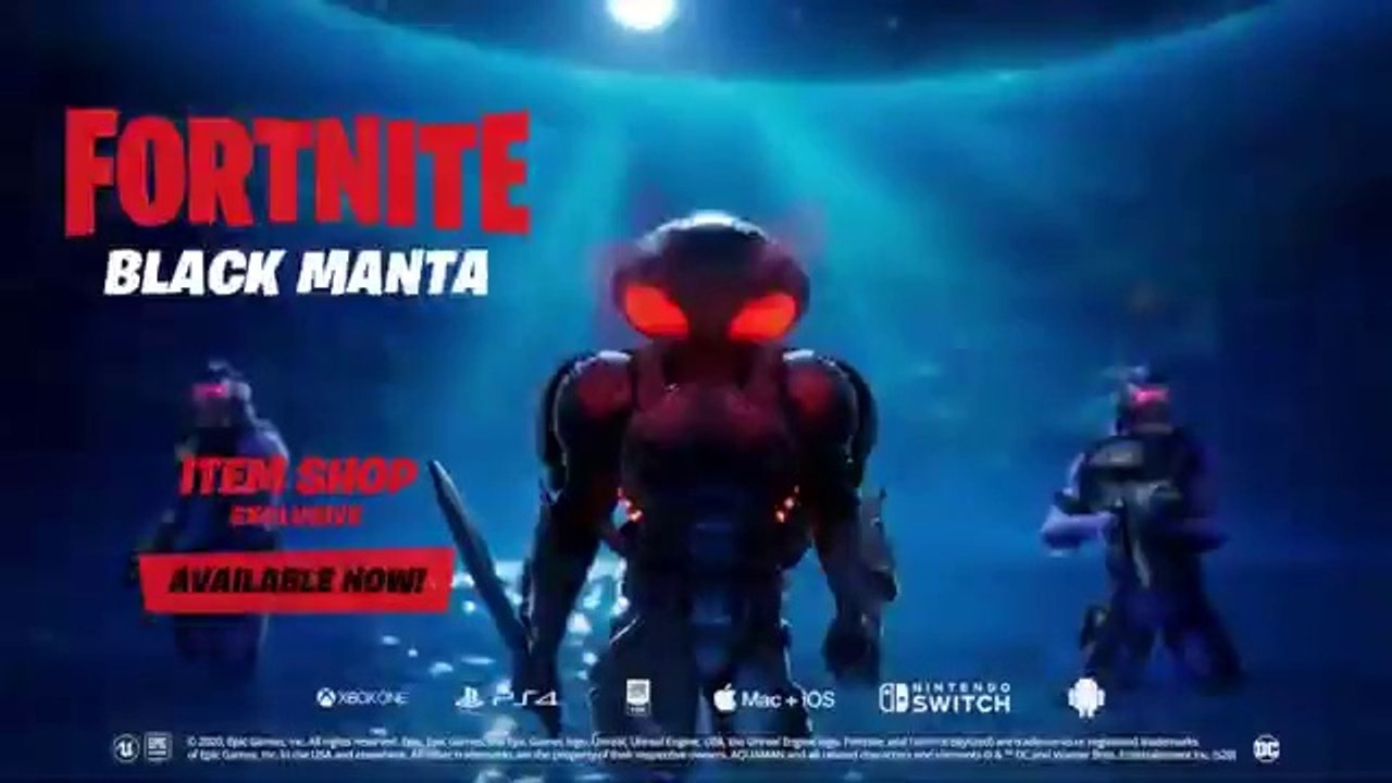 Fortnite  Black Manta Has Arrived