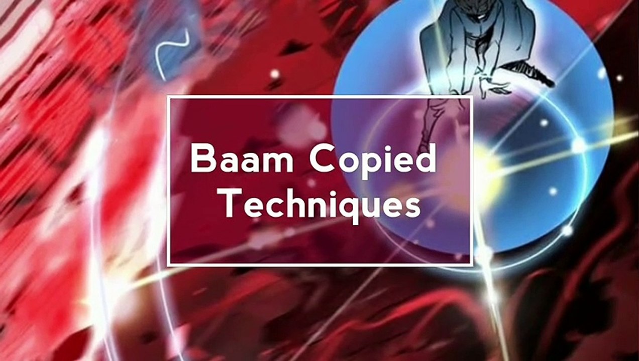 Baam Copied Techniques in Tower of God