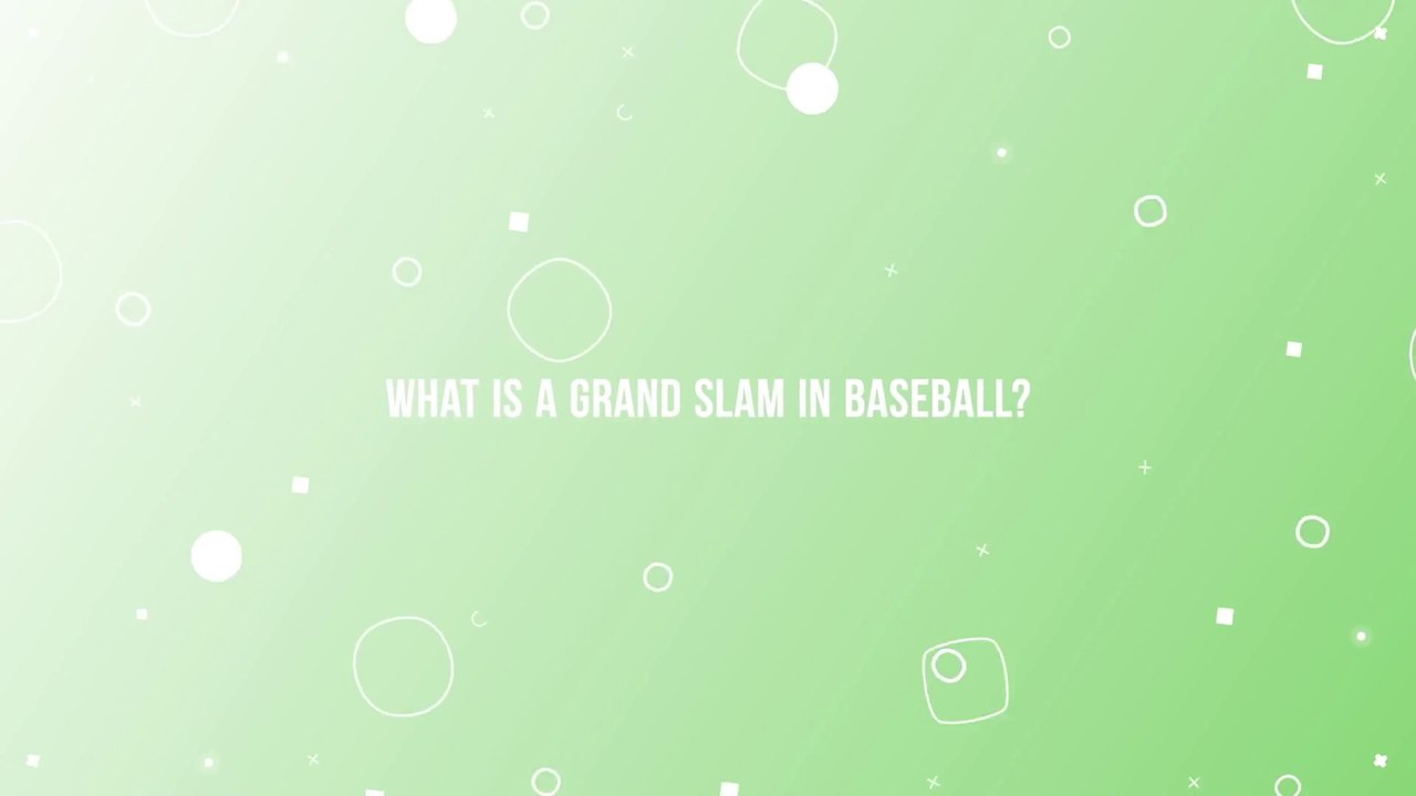 What Is a Grand Slam in Baseball?