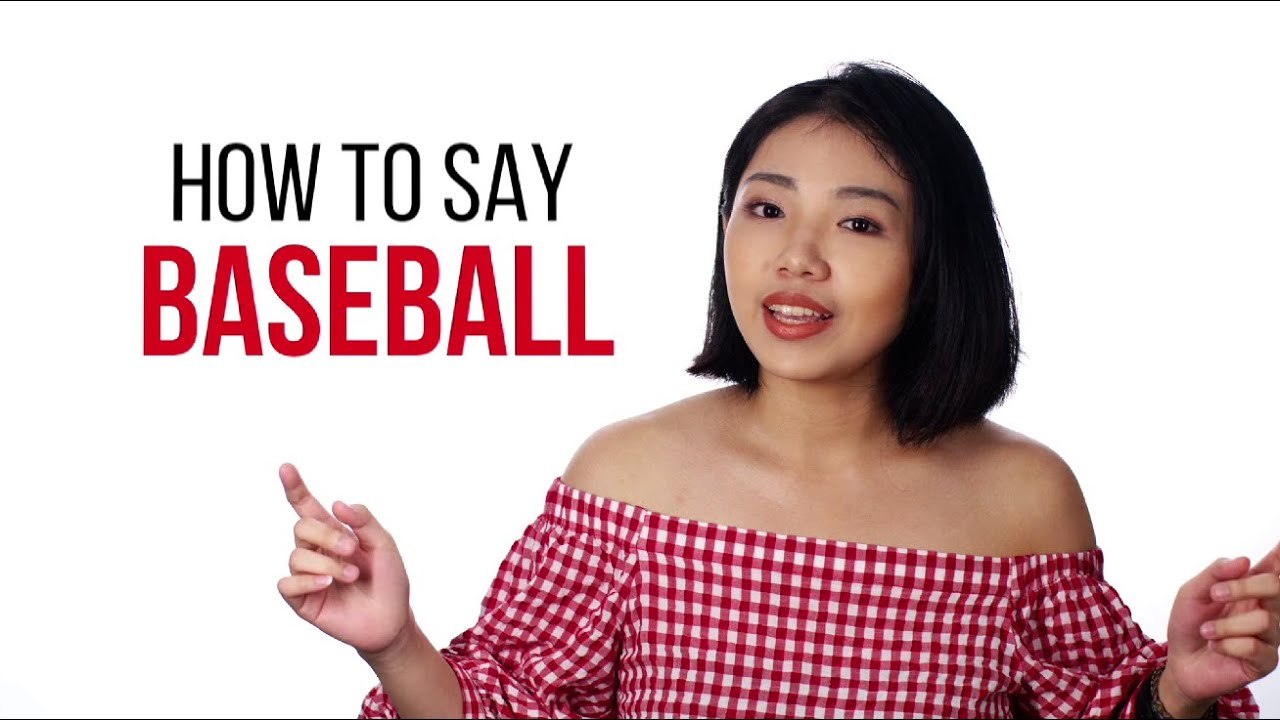How to Say "Baseball" in Chinese | How To Say Series | ChinesePod