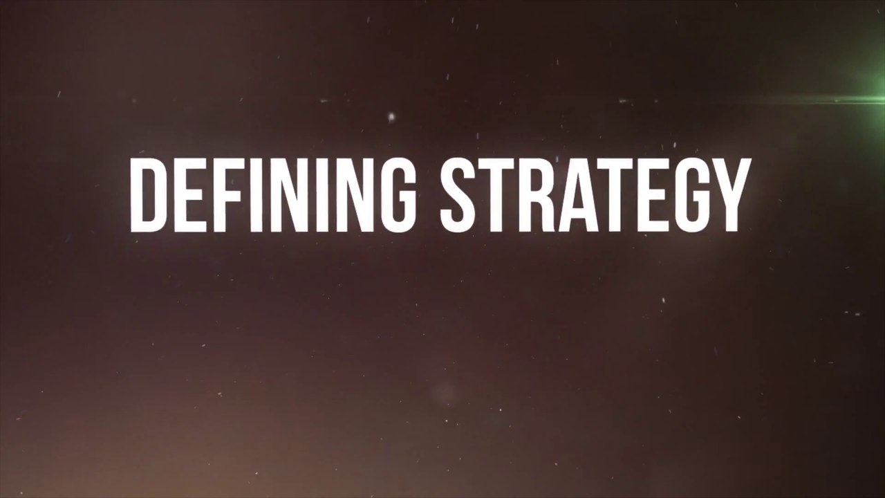 Defining Strategy