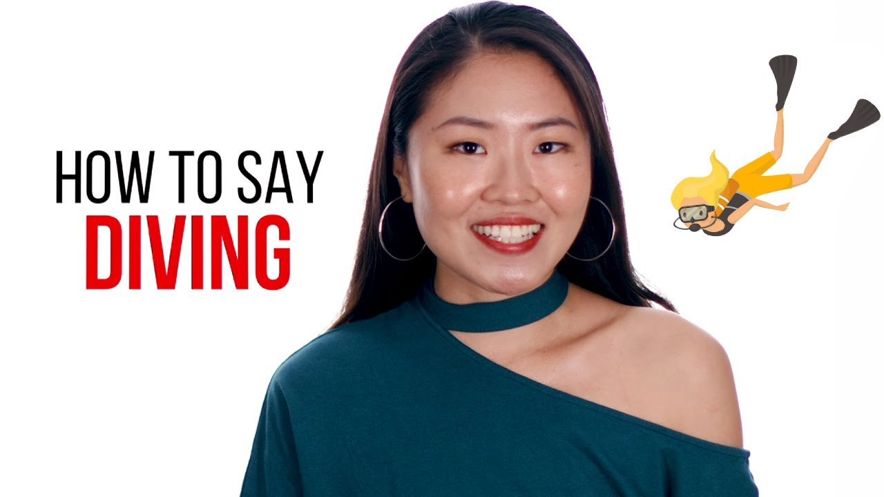 How to Say "Diving" in Chinese | How To Say Series | ChinesePod