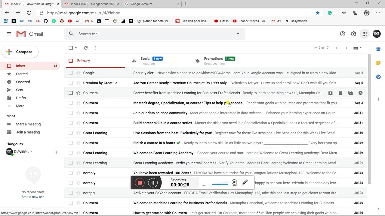How to secure Gmail ? || Gmail ko secure kaise kare ?क्या आपका Gmail Secure है  ?