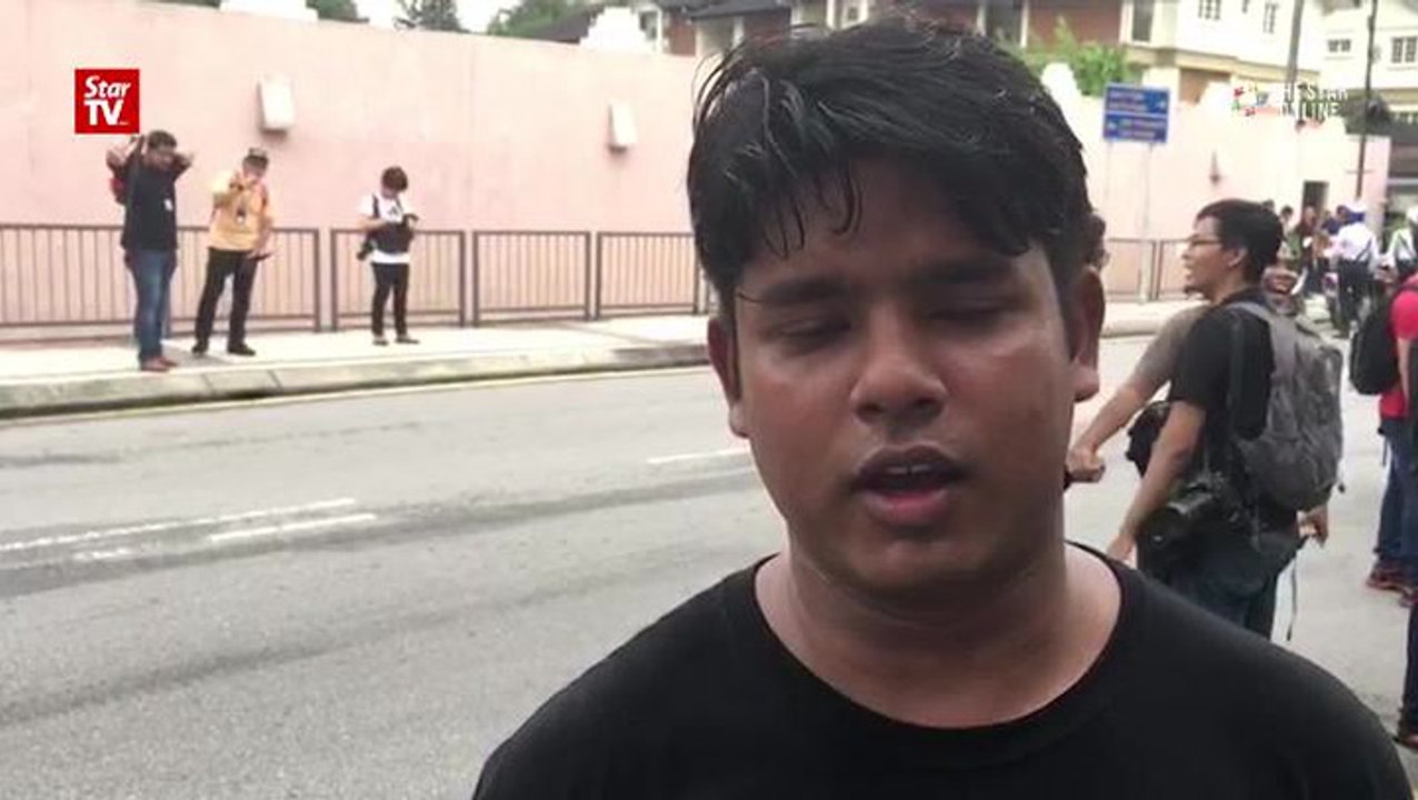 Coalition of NGOs holds rally at Myanmar embassy