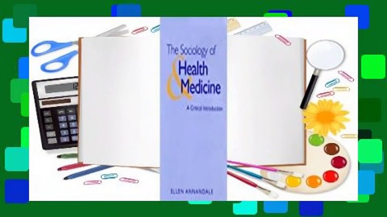 Full version  The Sociology of Health and Medicine  Review