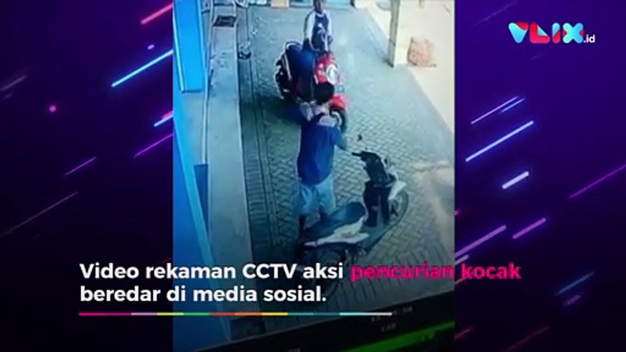 Maling Motor Dodol Bikin Warganet Ngakak