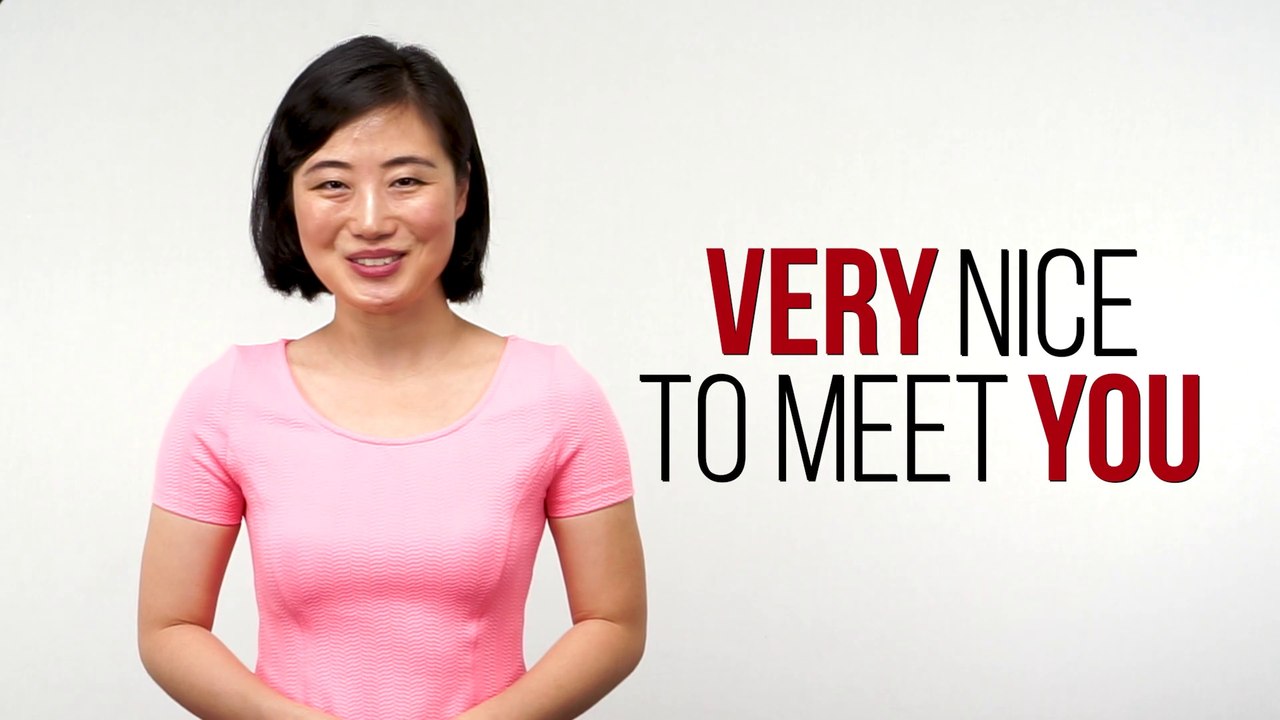 How to Say "Very Nice To Meet You" | How To Say Series | ChinesePod
