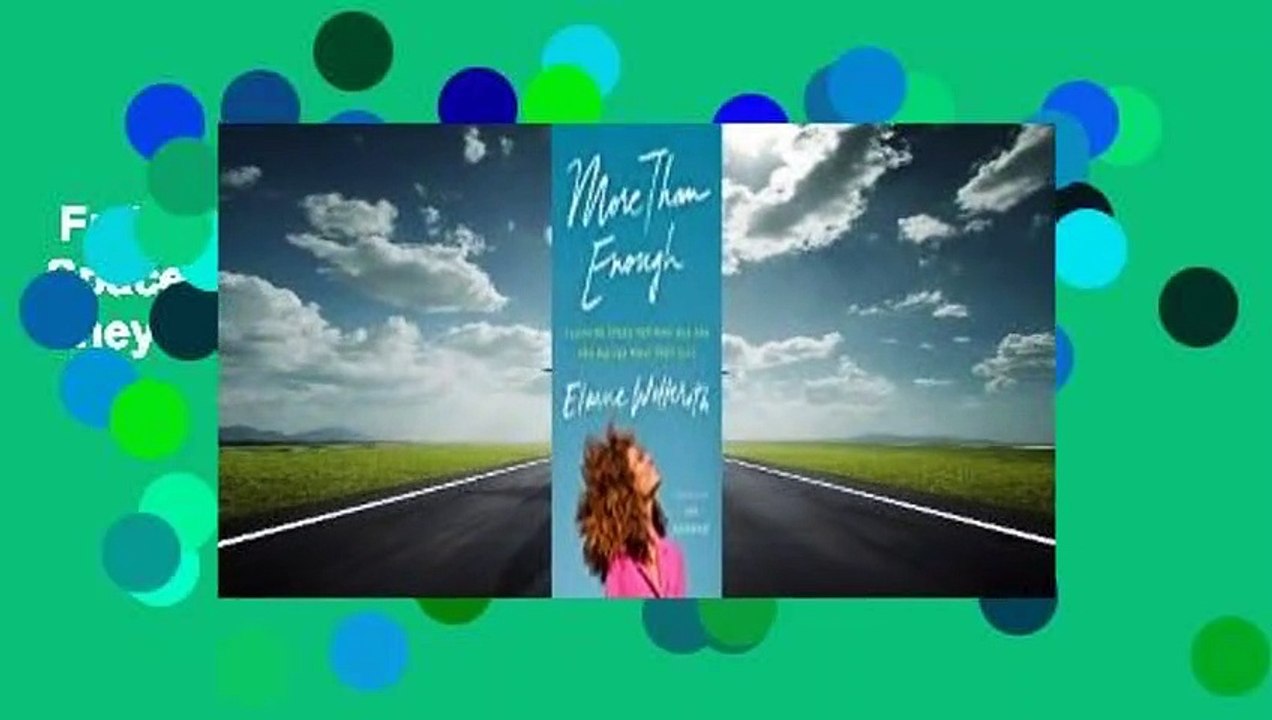 Full version  More Than Enough: Claiming Space for Who You Are (No Matter What They Say)  Best