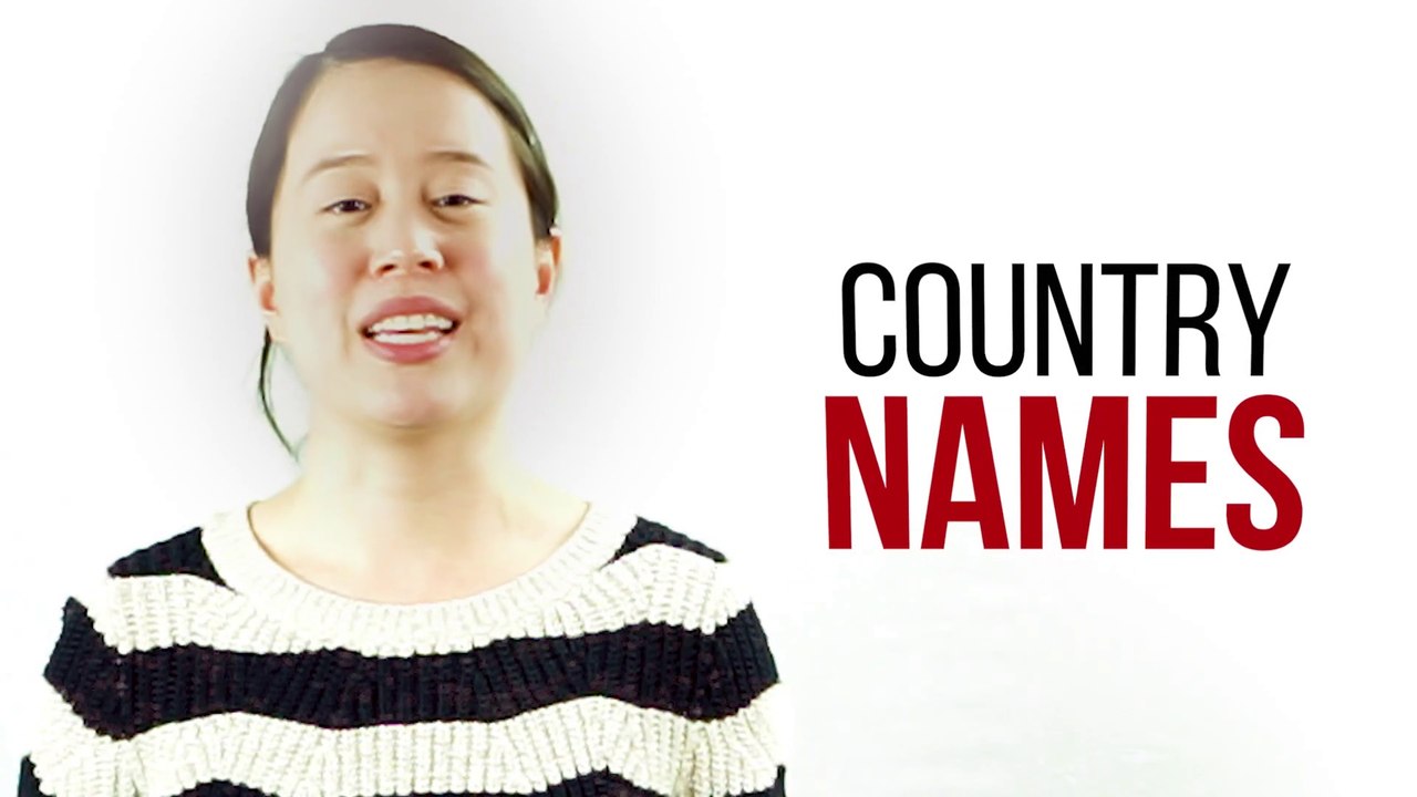 How to Say Names of Different Countries | How To Say Series | ChinesePod