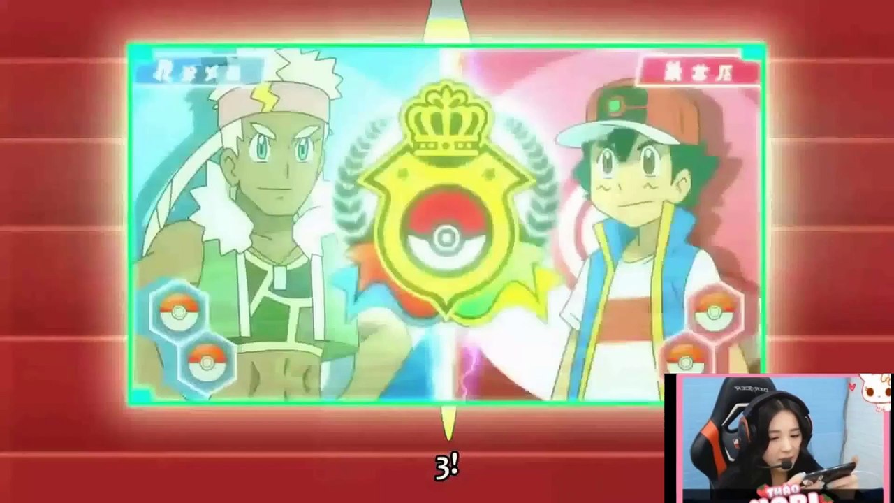 Pokemon Highlight Battle : Pokemon Sword and Shield - Ash's first battle for the Pokemon World Championship